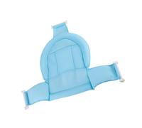 Tappetino di supporto per il bagnetto del bambino, morbido e confortevole, tappetino da bagno regolabile pieghevole per vasca da bagno per baby shower in rete di sicurezza amaca da bagno per neonati