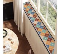 Tappetino di terra di silicone al finestrino, Tappetino assorbente for davanzali, diverse misure(Style B,150x35cm(59x14in))