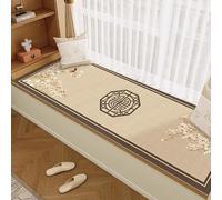 Tappetino di terra di silicone al finestrino, Tappetino for davanzale in PVC e similpelle, antiscivolo, impermeabile, antipolvere, tagliabile, diverse misure(Style C,200x40cm(79x16in))