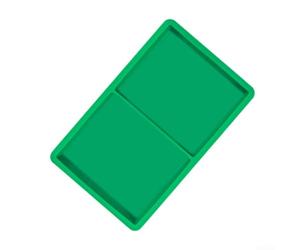 Tappetino divisorio in silicone verde per liofilizzatore a destra, resistente al calore, non adatto alla superficie, facile da pulire, riutilizzabile, per arrostire e congelare attività (1 verde erba)