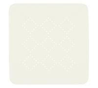 Tappetino Doccia Antiscivolo Antibatterico Spirella con Ventose - Bianco Groenlandia - Circa 55 x 55 cm