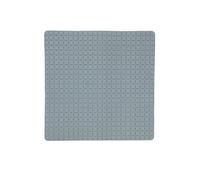 Tappetino doccia antiscivolo MSV Quadro in gomma 54x54 cm Grigio