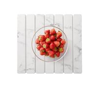 Tappetino Docia in Diatomacea | Pedana Pieghevole Piccola Per Doccia,Assorbente Antiscivolo Asciugatura Rapida 41x31cm per Bagno Sauna Vasca Cucina Lavanderia