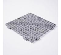 Tappetino Drenante Ad Incastro, 30x30 Cm Cuscino Modulare Ad Incastro, Spessore 1,5 Cm Per Sotto Le Auto, Per Palestre, Barche, Rimorchi Per Auto(Gray,10pcs)