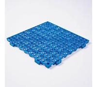 Tappetino Drenante Ad Incastro, 30x30 Cm Cuscino Modulare Ad Incastro, Spessore 1,5 Cm Per Sotto Le Auto, Per Palestre, Barche, Rimorchi Per Auto(Blue,6pcs)