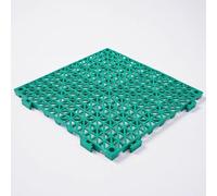 Tappetino Drenante Ad Incastro, 30x30 Cm Cuscino Modulare Ad Incastro, Spessore 1,5 Cm Per Sotto Le Auto, Per Palestre, Barche, Rimorchi Per Auto(Green,4pcs)