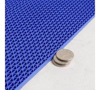 Tappetino drenante antiscivolo in PVC, spesso 7 mm per una maggiore durata, ideale per aree umide commerciali, bagno, cucina e uso in piscina