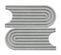 Tappetino drenante assorbente per lavello da cucina, 45 x 9 cm, tappetino drenante per il piano di lavoro del bagno, paraspruzzi per lavello, tappetino drenante in silicone intorno al rubinetto per la