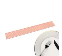 Tappetino drenante in silicone, ad asciugatura rapida, tappetino flessibile da banco | Tappetino antiscivolo multi zona con trama scanalata per piatti e utensili in cucina, lavandino, bagno, balcone