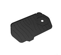 Tappetino drenante in silicone per piano di lavoro e bagno, progettato per il flusso d'acqua e l'uso del rubinetto a doppia direzione (nero)