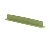 Tappetino drenante in silicone per rubinetto della cucina, 40,5 cm, extra lungo per paraspruzzi, ad asciugatura rapida, protezione per i bordi del lavandino, verde (verde)