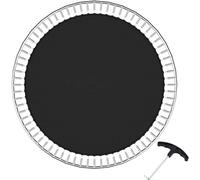 Tappetino elastico di ricambio per trampolino e copertura a molla, accessori per trampolino, telo antiscivolo con 48 fibbie per una maggiore sicurezza e prestazioni