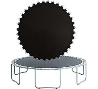 Tappetino elastico di ricambio per trampolino e panni per salto, 3 m, rotondo, tappeto elastico per rimbalzare, rete protettiva nera per divertimento sicuro