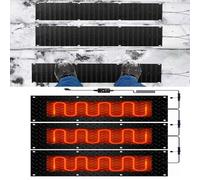 Tappetino Elettrico for Lo scioglimento della Neve - Tappetino Antiscivolo di Alta qualità for Scale Esterne, marciapiedi, vialetti - Efficiente sciogli Neve e Ghiaccio(40x120cmx3Pcs)