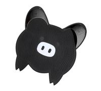 Tappetino esfoliante per piedi da doccia - Scrub plantare antiscivolo per pavimento della doccia, con ventose antiscivolo e texture rapida asciugatura pennello da parete per bagno spa cura persone M