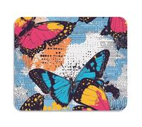 Tappetino estetico a pois con farfalle per scolapiatti facile da pulire tappetino assorbente in terra diatomacea accessori per piano di lavoro, 59,9 x 50 cm