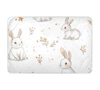 Tappetino extra large riutilizzabile per lettino per bambini, altamente assorbente, per imparare a usare il vasino, per cambiare il letto, 132,1 x 86,4 cm (lunghezza x larghezza)