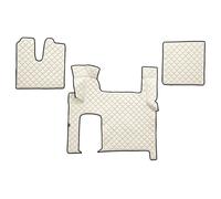 F-CORE Tappetino FL06 Champagne in ecopelle per MAN TGX I 2007-2021