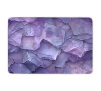 Tappetino fasciatoio dal design architettonico con texture ametista viola, altamente assorbente, tappetino da addestramento per animali domestici, materasso per culla delicato sulla pelle, per neonati