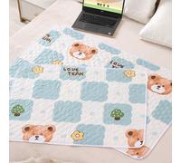 Tappetino fasciatoio riutilizzabile e impermeabile, tappetino assorbente antiscivolo per l'allattamento, adatto per incontinenza, mestruazioni, tutte le stagioni, assorbente mestruale impermeabile, ma