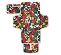 Tappetino fasciatoio riutilizzabile Texas Hold'em con stampa a pelle di ghepardo con tasca in tessuto fasciatoio per fasciatoio per ragazze e ragazzi cambiador de pa?ales para Bebes