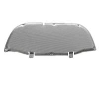 Tappetino fonoassorbente motore Isolamento Acustico E Termico Del Motore Dell'auto In Cotone Con Fibbia Per Toyota Per Corolla Per Cross XG10 2022-2024 Isolante Termico Cofano Motore(Black and silver)