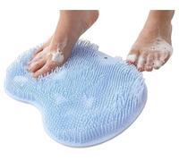 Tappetino For La Pulizia Dei Piedi In Silicone For La Doccia, Tappetino For La Pulizia Dei Piedi Con Ventose Antiscivolo, Tappetino For La Pulizia Dei Piedi E Della Schiena, Tappetino(Blue,1pcs)