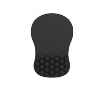 Tappetino for mouse ergonomico con poggiapolsi, comodo supporto for il polso, antiscivolo, in memory foam, for PC, laptop e computer.
