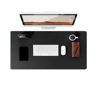 Tappetino for mouse grande, tappetino da scrivania, protezione for in pelle, assorbente in PU antiscivolo, for laptop Tappetino da Scrivoria Pelle(Color 5,80x40 cm)