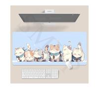 Tappetino for mouse originale Tappetino for mouse simpatico gatto 400x900 cm Tappetini for tastiera di grandi dimensioni Tappetino for scrivania Kawaii Tappetino for scrivania aziendale for tappetini