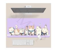 Tappetino for mouse originale Tappetino for mouse simpatico gatto 400x900 cm Tappetini for tastiera di grandi dimensioni Tappetino for scrivania Kawaii Tappetino for scrivania aziendale for tappetini