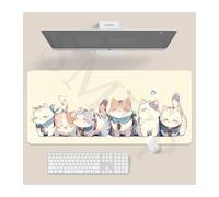 Tappetino for mouse originale Tappetino for mouse simpatico gatto 400x900 cm Tappetini for tastiera di grandi dimensioni Tappetino for scrivania Kawaii Tappetino for scrivania aziendale for tappetini