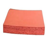 Tappetino for pressatura a caldo in silicone | Dimensioni multiple rosse for pressa a caldo: tampone sigillante industriale domestico(260*200*10MM)