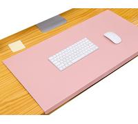 Tappetino for scrivania in pelle | For mouse Tappetino for mouse Multicolor di dimensioni multiple for l'home office(Roze,80x40cm)