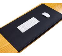 Tappetino for scrivania in pelle | For mouse Tappetino for mouse Multicolor di dimensioni multiple for l'home office(Schwarz,80x40cm)