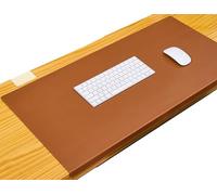 Tappetino for scrivania in pelle | For mouse Tappetino for mouse Multicolor di dimensioni multiple for l'home office(Bruin,80x40cm)