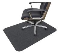 Tappetino for sedia da ufficio Tappeto for protezione del pavimento antiscivolo impermeabile for piedi in PVC autoadesivo senza colla Per Parquet(Dark grey,90x120cm)