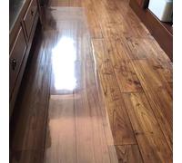Tappetino for sedia for pavimenti duri - La superficie respinge le macchie di caffè, si srotola in 10 secondi, antipolvere e facile da pulire(100CM X 600CM/3.3FT X 19.7FT)