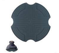 Tappetino Friggitrice Ad Aria, 4 In 1 Tappetini Ignifugo Silicone, Antiscivolo Silicon Mat for Airfryer, Protezione Piano Induzione Accessori per Ninja Crispi, Blu,1 Pezzo