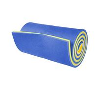Tappetino galleggiante in schiuma per bambini, motivo: lago, inaffondabile, per letto, piscina, fiume, 110 x 40 x 2,2 cm, blu