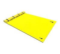 Tappetino galleggiante per piscina, in schiuma, cuscino galleggiante, coperta per bambini, lago insommergibile, materasso letto, cuscino per gioco estivo, giallo, 1,8 x 1,5 x 3,3 cm