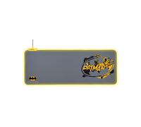 TAPPETINO GAMING BLADE BATPCMPAD - Mouse Pad XXL LED RGB, Tessuto Microfibra, Superficie Antiscivolo, Riposo del polso:No, Nero, Grigio, Giallo