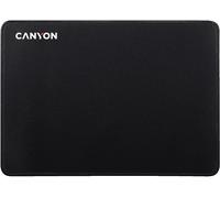 TAPPETINO GAMING CANYON CNE-CMP2 - per Mouse 270x210 mm in Tessuto, Base Antiscivolo, Base antiscivolo, bordi cuciti antiusura, superficie impermeabile, compatibile con mouse ottici e laser, Nero