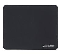 TAPPETINO GAMING PERIXX DX-1000M - Mouse Pad in Tessuto e Gomma, Superficie Antiscivolo, 250x210mm, Riposo del polso:No, Nero, Grigio