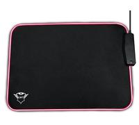 TAPPETINO GAMING TRUST GXT 765 Glide-Flex RGB - per Mouse in Nylon e Gomma, Riposo del polso:No, Nero, Rosso