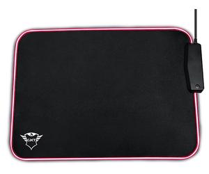 TAPPETINO GAMING TRUST GXT 765 Glide-Flex RGB - per Mouse in Nylon e Gomma, Riposo del polso:No, Nero, Rosso