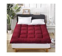 Tappetino Giapponese Tatami Materasso Traspirante, Materassi Da Letto Massaggiante Tappetini Per Cuscini Pieghevoli Futon Tradizionale A Grandezza Piega Il Doppio Tappetino Caldo In Lana Spessa(F,100