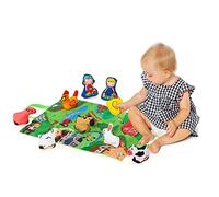 Molto Farm And Fun Carpet Multicolor Bambini