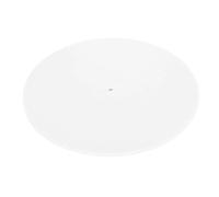 Tappetino Giradischi Record Platter Slipmat Turntable Slip Mat Replacement Reduce Static For 12 Inch Player(Bright white)