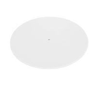 Tappetino Giradischi Record Platter Slipmat Turntable Slip Mat Replacement Reduce Static For 12 Inch Player(White)